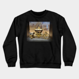 Photograph of Louis XV's Dauphin carriage Crewneck Sweatshirt